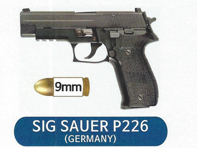 SIG SAUER P226
口径:9mm
制造国:德国
10发 40,000韩元