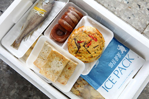 菜品均冷藏包装