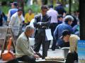 下围棋的老人们