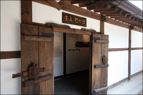 宣传展览馆的入口