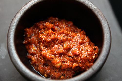 多种材料混合而成的包肉酱