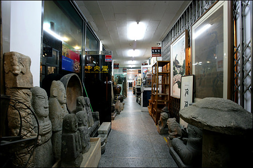 宇成大厦内的一角