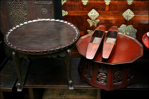 圆形小膳桌
500万韩元(原创产品)