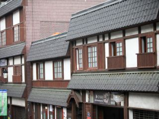 旧日本人街的建筑风格