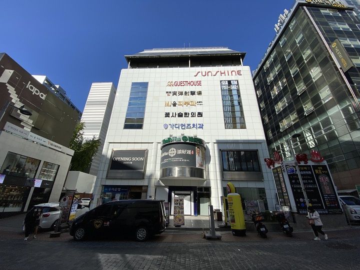 店铺所在建筑物外观