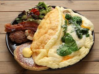 早午餐“蓬松花园煎蛋卷”