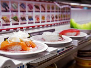 不同口味的寿司，等君挑选