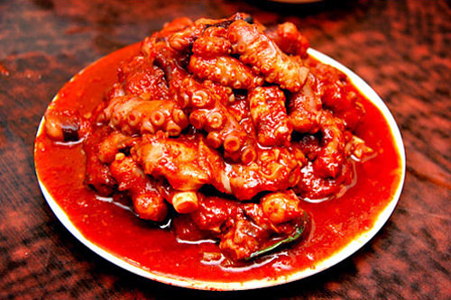 辣炒章鱼
辛辣料理之王