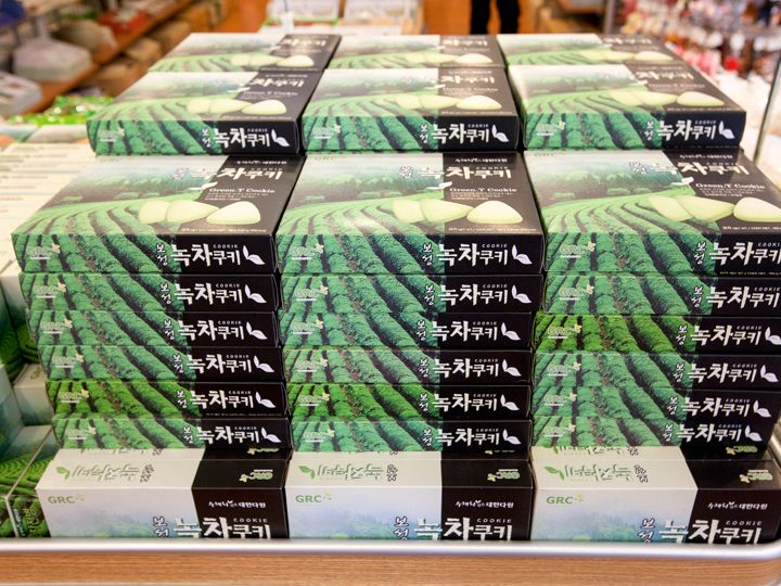 绿茶饼干 5,000韩元