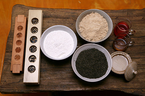 和面之后印花的工具