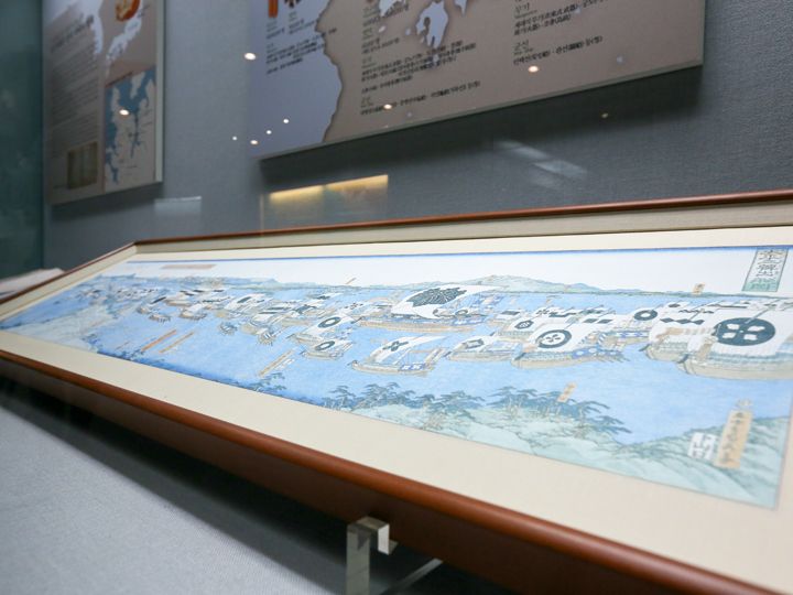 太平三韩出船图