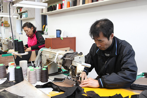 3.定型、剪裁、缝纫