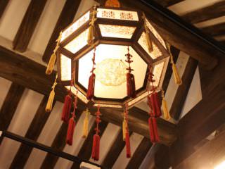 也可作灯具挂饰使用的结艺