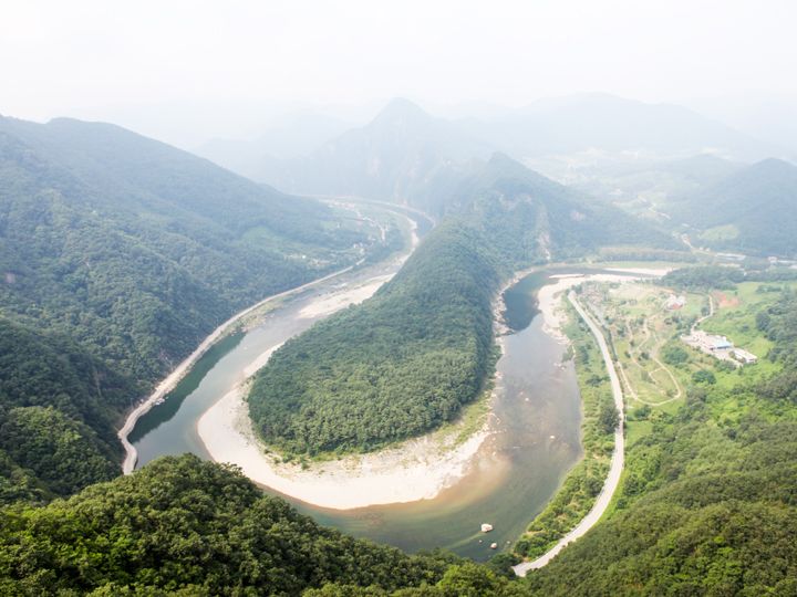 从展望台望去的风景