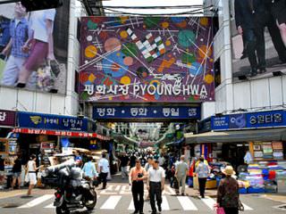 韩国传统市场(清溪川)