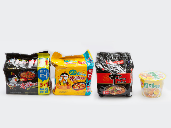 人气泡面均以超低价销售