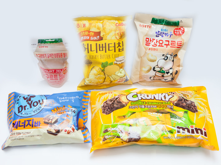 韩国人气甜点也在“明洞超市”特别销售