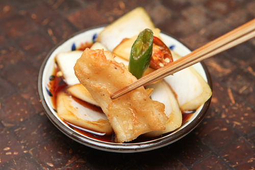 蘸着清淡的酱料吃更美味