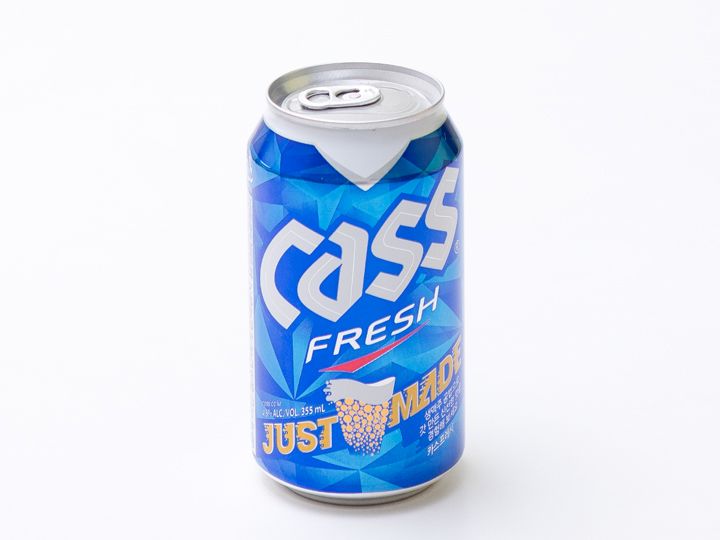 CASS FRESH,酒精含量4.5%
1994年上市,采用100%非热处理方法制成,口感清爽