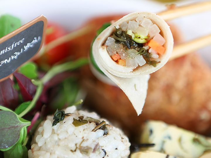 味道丰富的萝卜糕卷