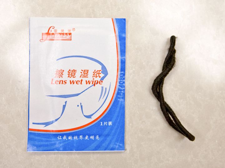 赠送发带和眼镜布