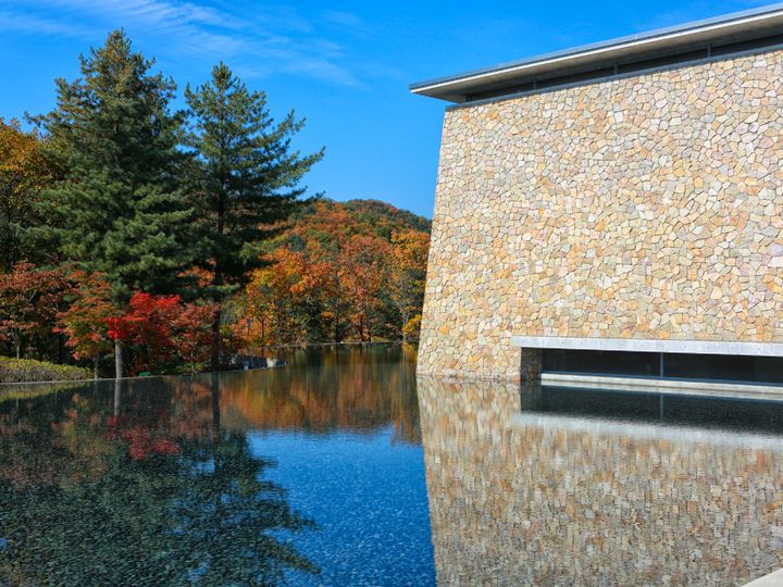 手工打造的坡州石外墙