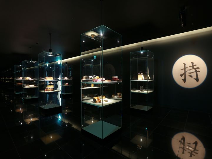 韩纸工艺品展示