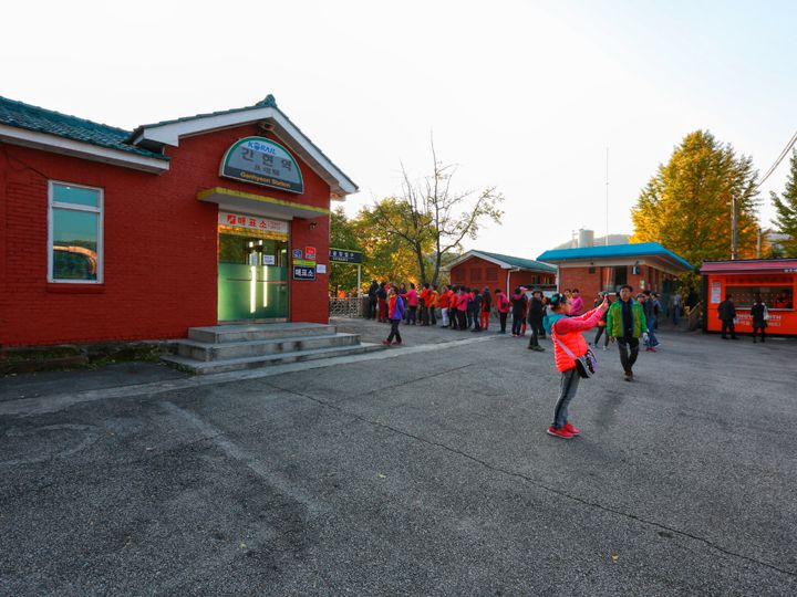 售票处位于旧艮岘站