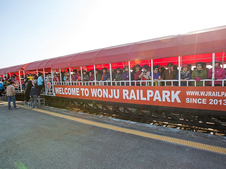 观光小火车内均为站席