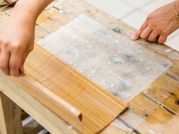 5.慢慢去掉木板