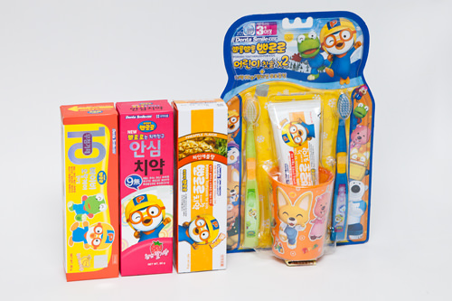 小企鹅Pororo牙膏和牙具(儿童用)