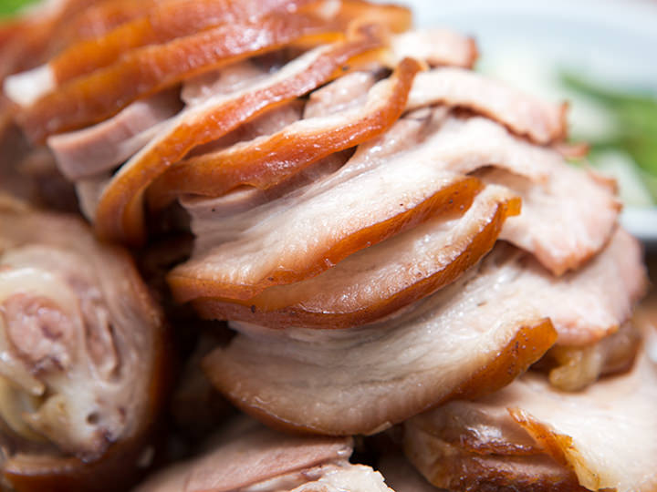 色泽鲜美的猪蹄肉