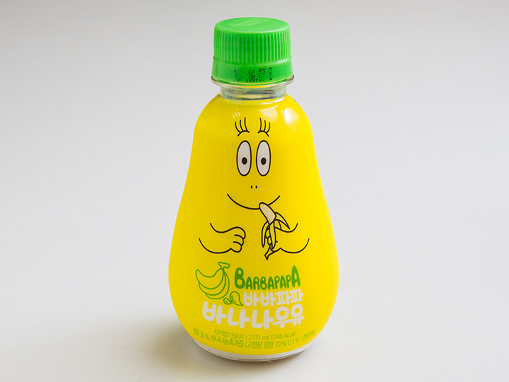 首尔F&B barbapapa香蕉牛奶(2017年)