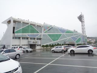 “平昌冬奥会”位于江陵的会场“江陵综合运动场”