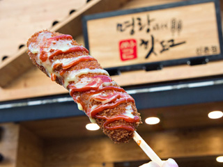 韩国街头小吃——热狗火热来袭！