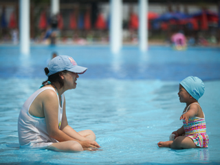 汝矣岛汉江公园的夏日水上狂欢！