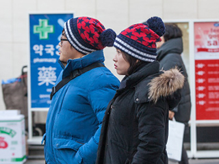 韩国迎来今冬最强冷空气，首尔最低气温-12℃！