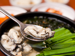 这个冬天一定要去韩国品尝鲜美的牡蛎！