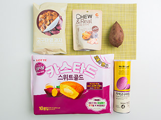 属于秋天的韩国旅行纪念品--红薯！