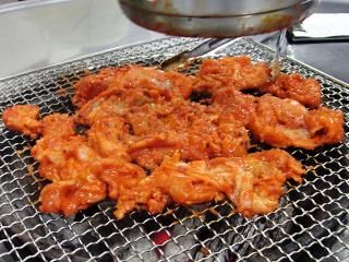 元祖炭火辣味烤鸡调味牛肉家