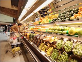 现代百货狎鸥亭总店 地下食品街