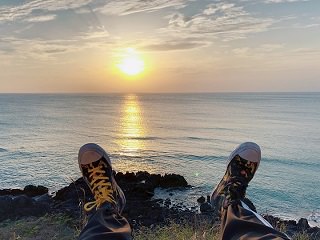 济州涯月的那片海