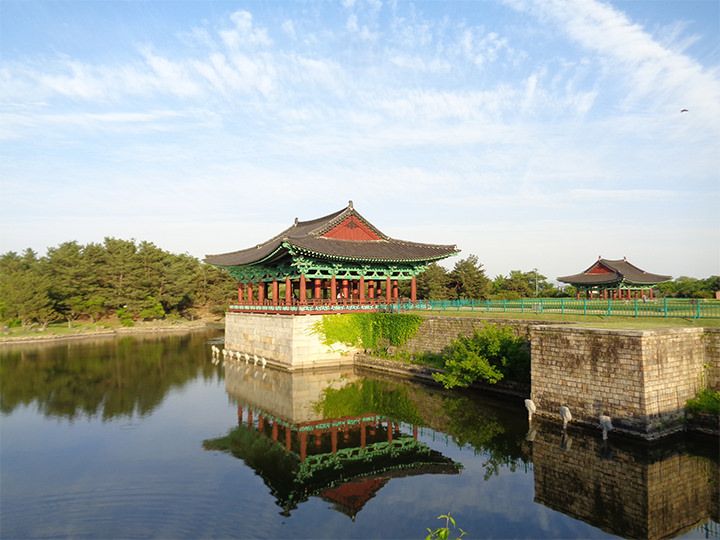 东宫与月池(雁鸭池)