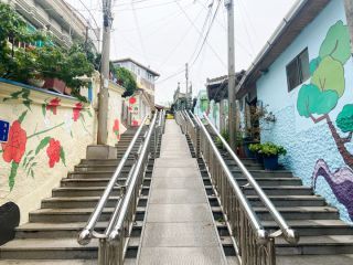 东明洞 七七楼梯