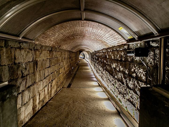 鹭粱津地下排水路